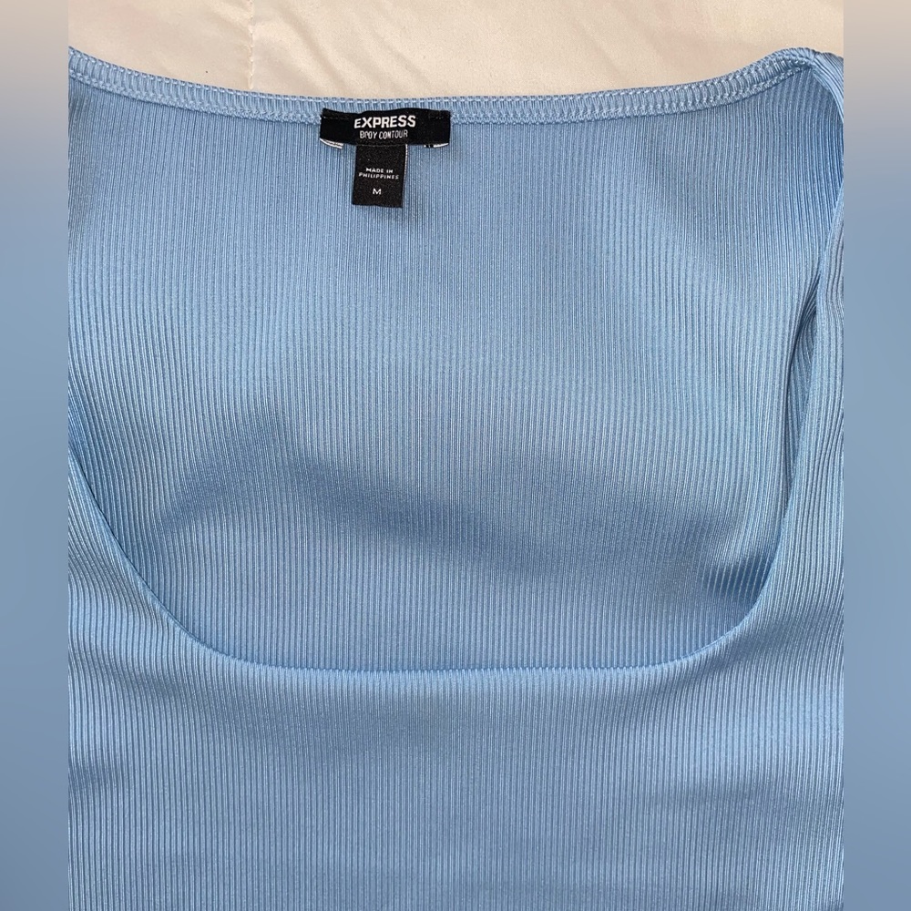 Express Square Neck Body Contour Bodysuit
